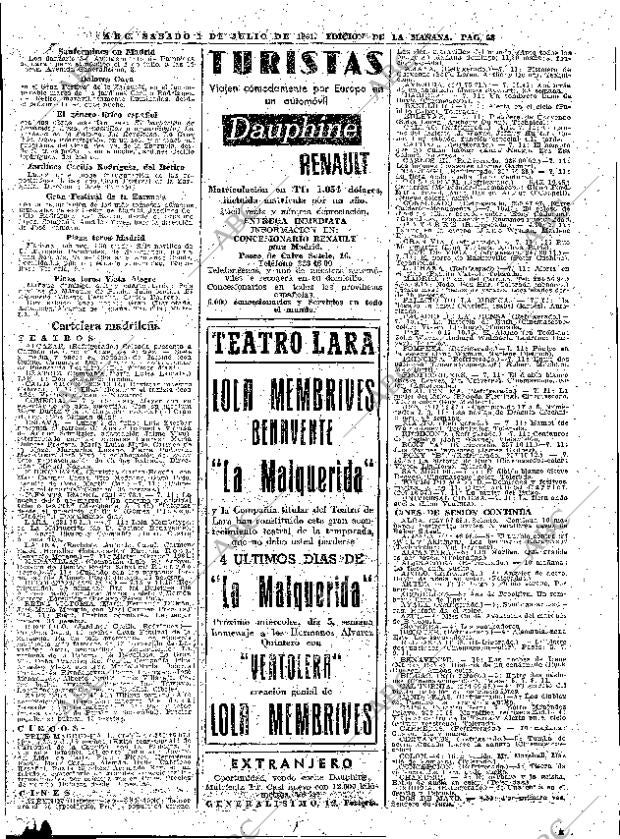 ABC MADRID 01-07-1961 página 58