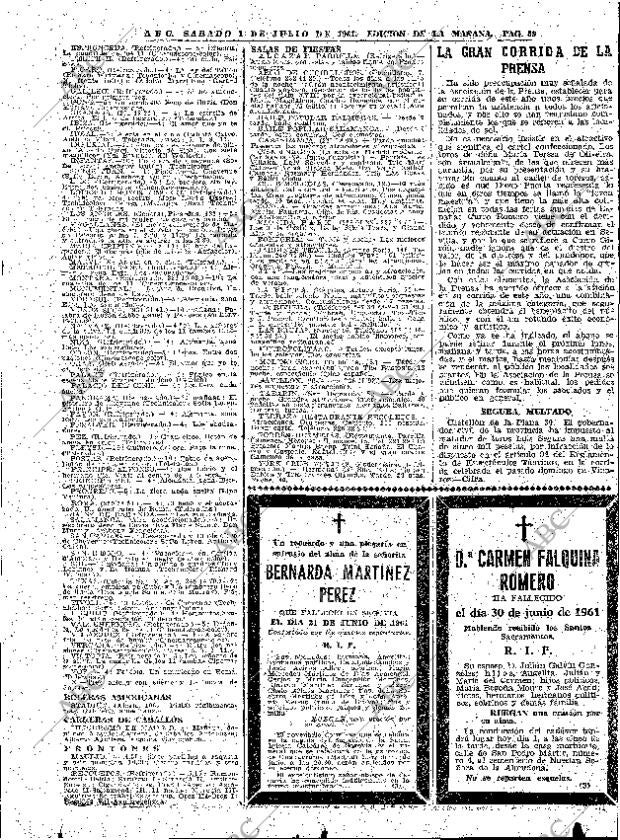 ABC MADRID 01-07-1961 página 59