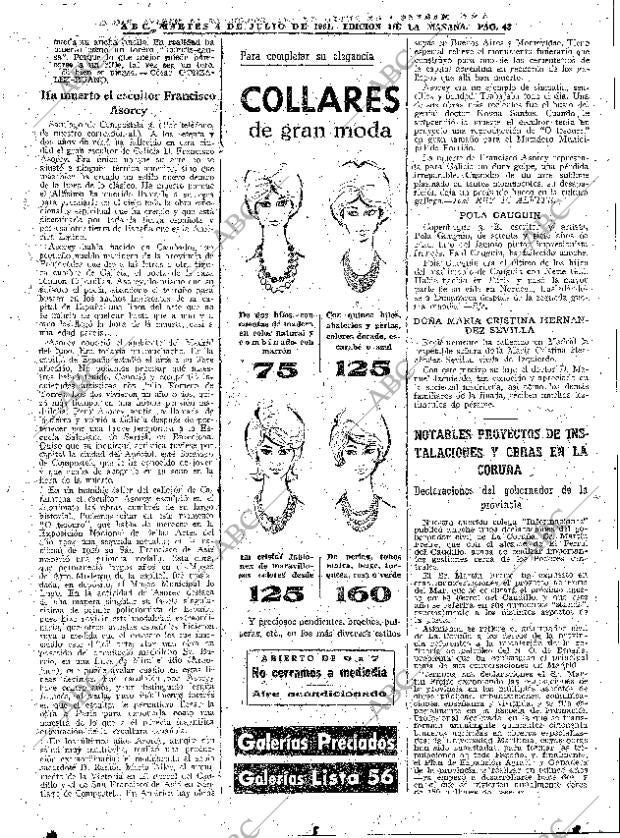 ABC MADRID 04-07-1961 página 43