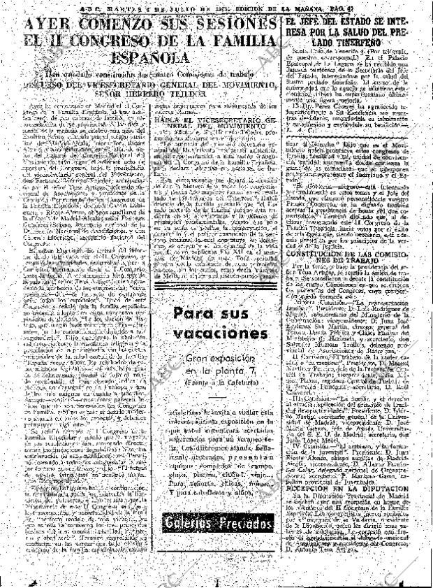 ABC MADRID 04-07-1961 página 47