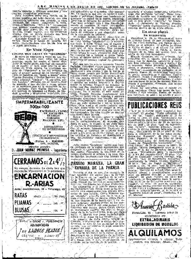 ABC MADRID 04-07-1961 página 52
