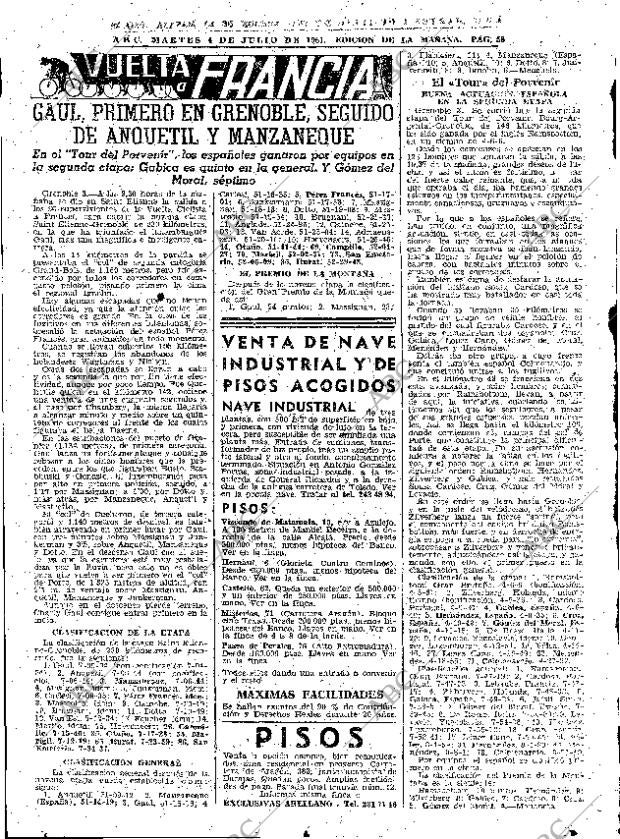 ABC MADRID 04-07-1961 página 58
