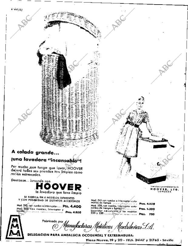 ABC SEVILLA 15-07-1961 página 12