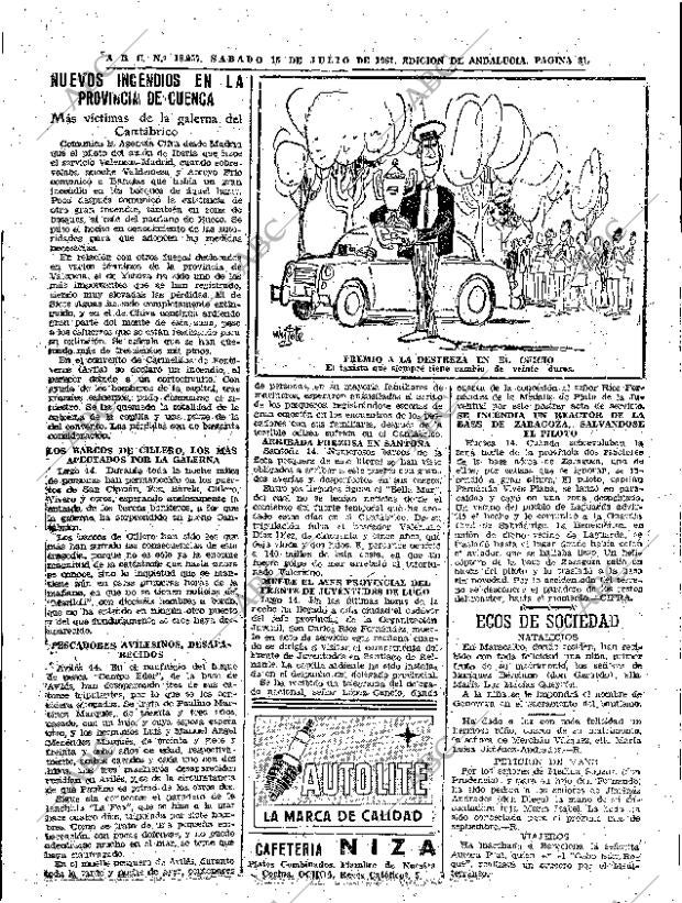 ABC SEVILLA 15-07-1961 página 31