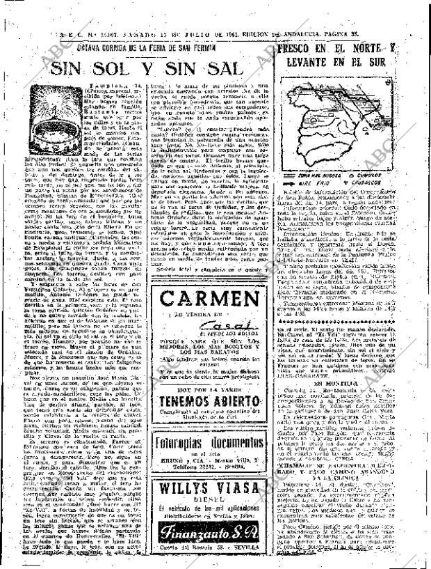 ABC SEVILLA 15-07-1961 página 35