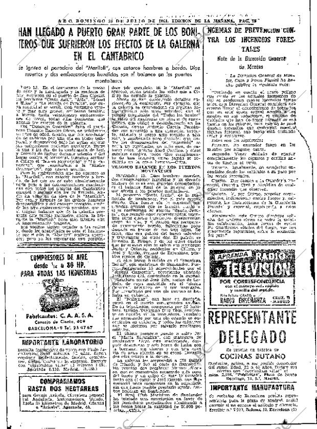 ABC MADRID 16-07-1961 página 72