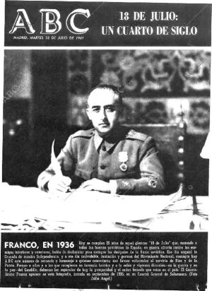 ABC MADRID 18-07-1961