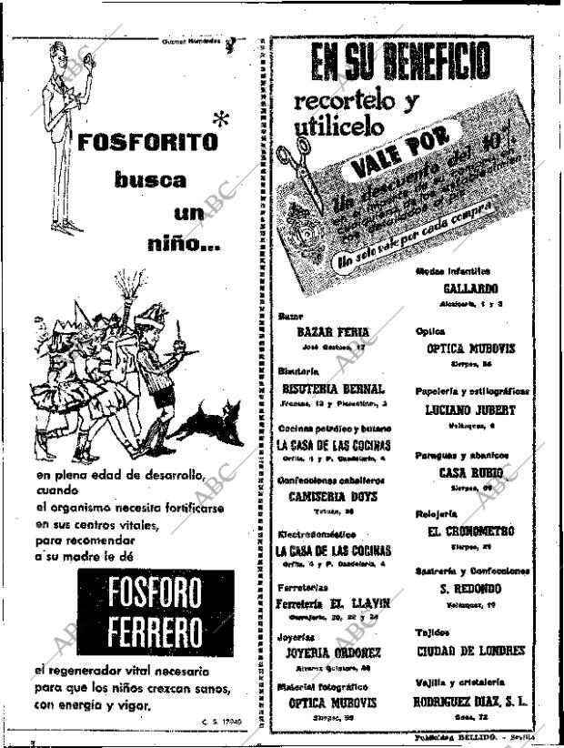 ABC SEVILLA 18-07-1961 página 6