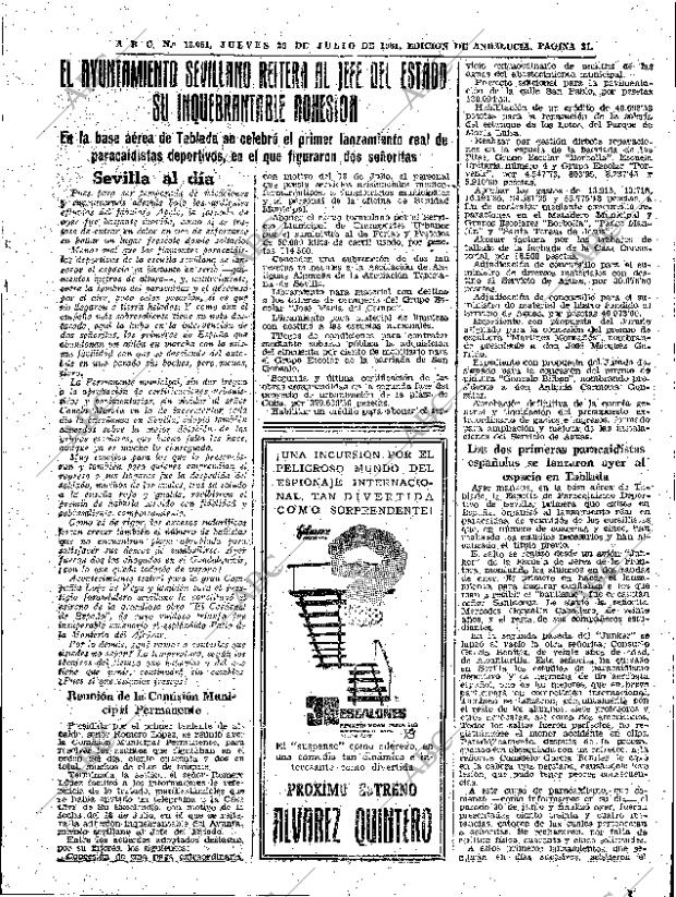 ABC SEVILLA 20-07-1961 página 31
