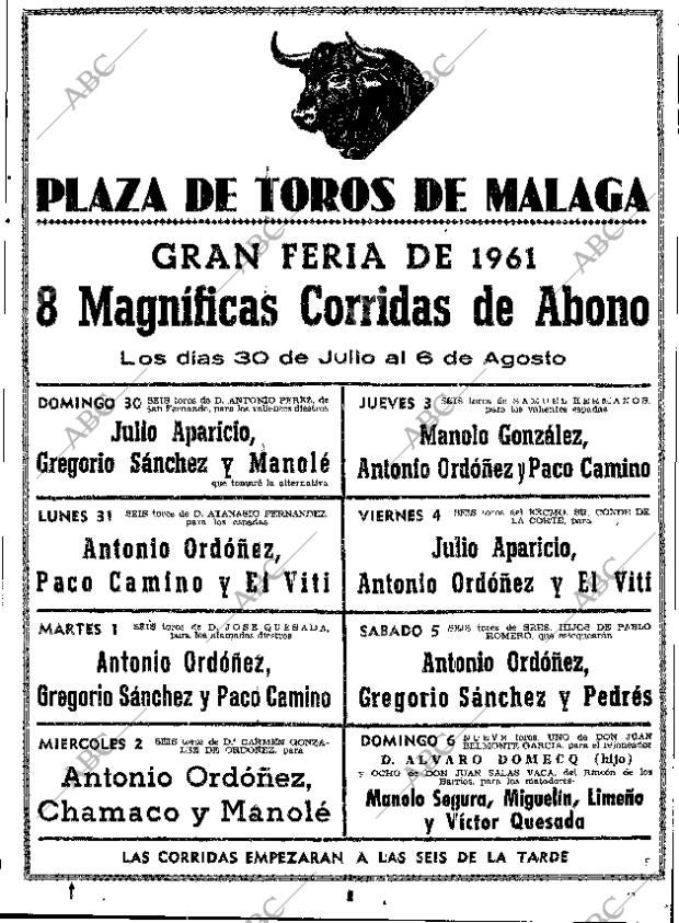 ABC MADRID 21-07-1961 página 15