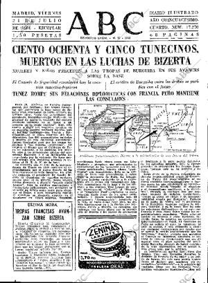 ABC MADRID 21-07-1961 página 31