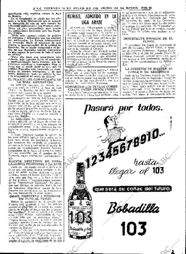 ABC MADRID 21-07-1961 página 33