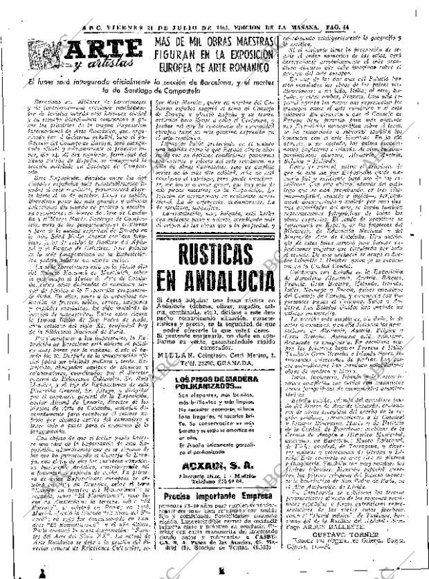 ABC MADRID 21-07-1961 página 44