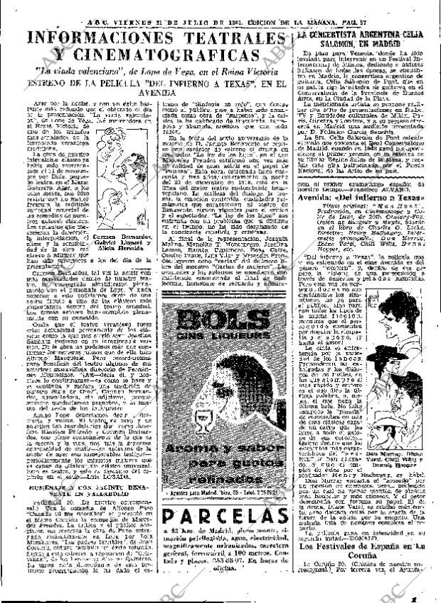 ABC MADRID 21-07-1961 página 57