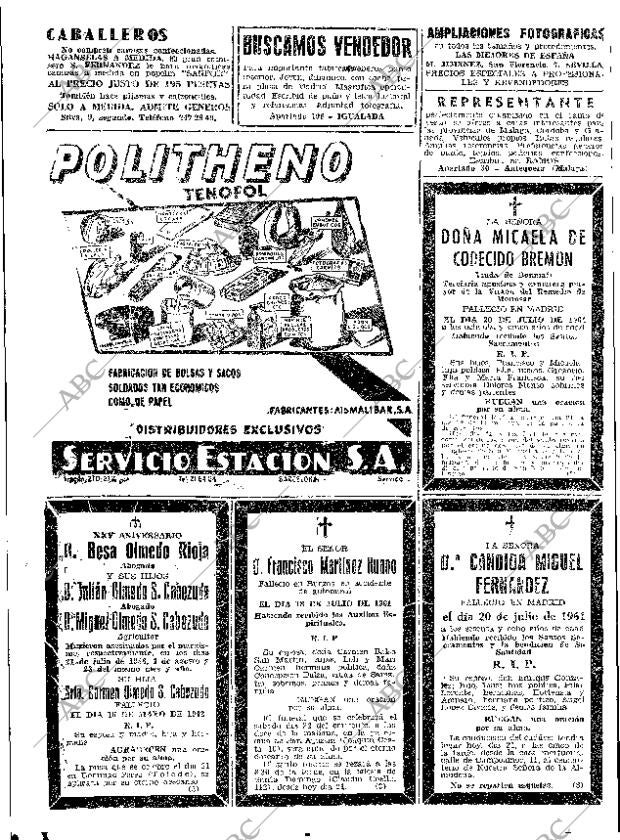 ABC MADRID 21-07-1961 página 66