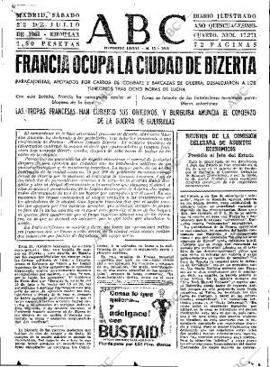 ABC MADRID 22-07-1961 página 31