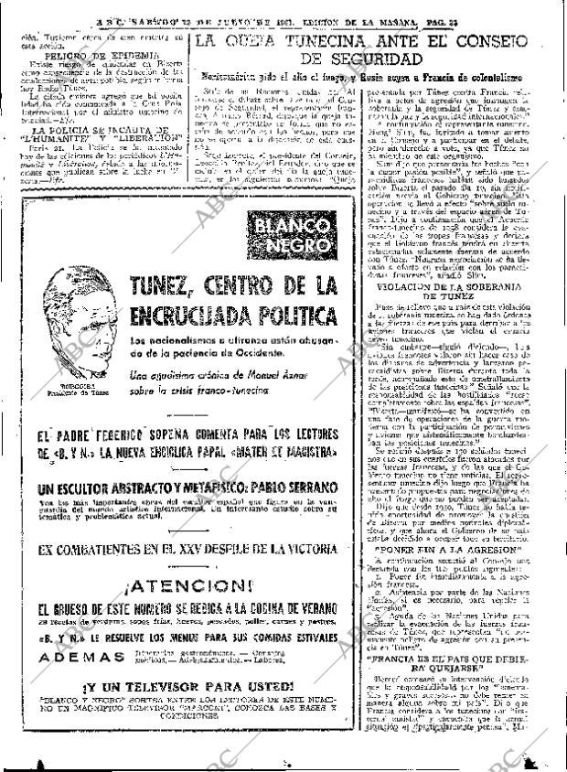 ABC MADRID 22-07-1961 página 33