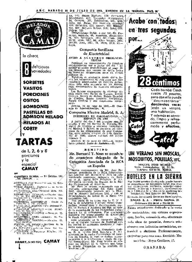 ABC MADRID 22-07-1961 página 58