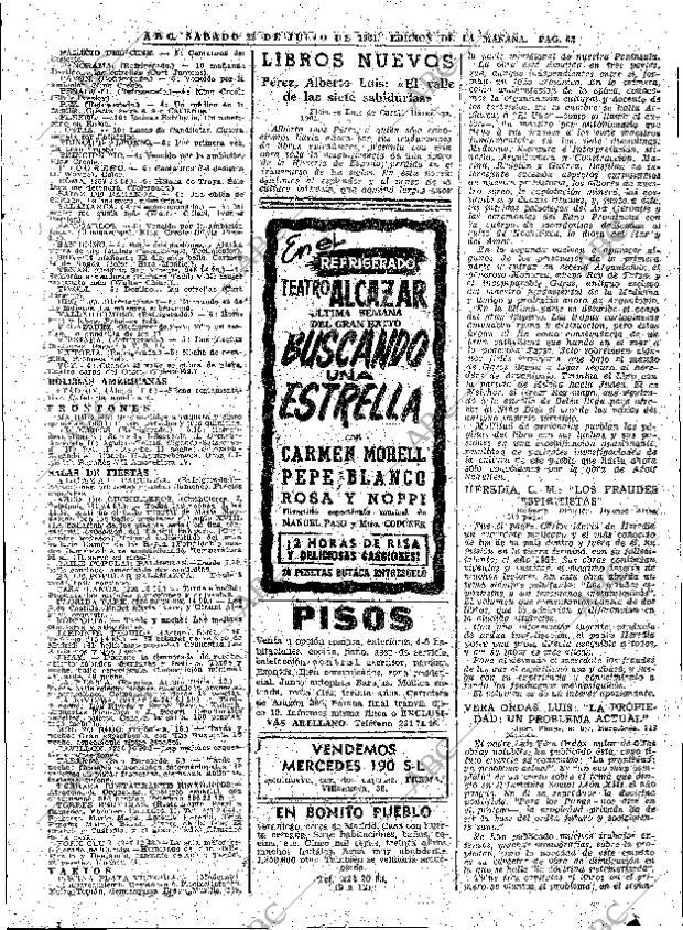 ABC MADRID 22-07-1961 página 63