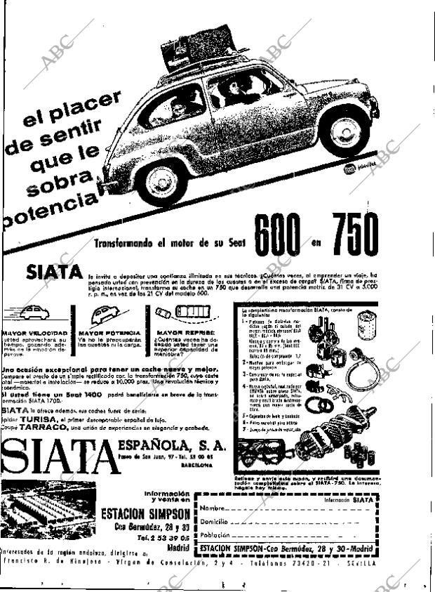ABC MADRID 23-07-1961 página 11