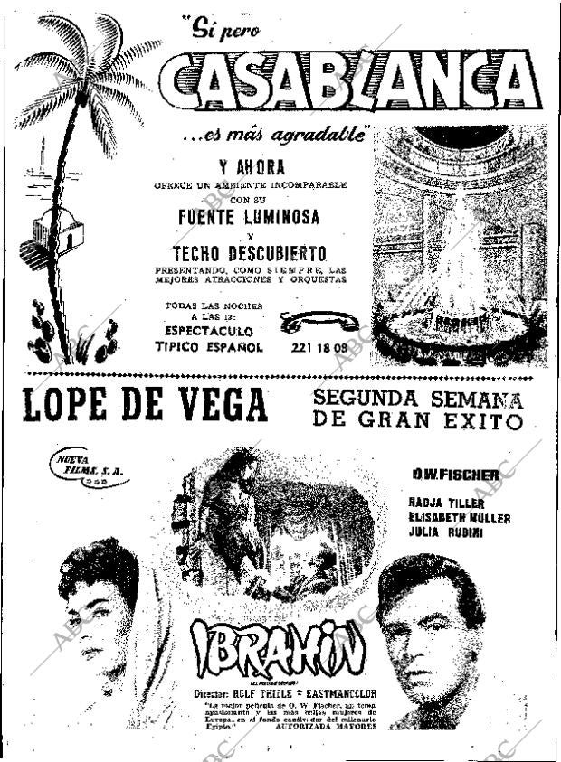ABC MADRID 23-07-1961 página 54