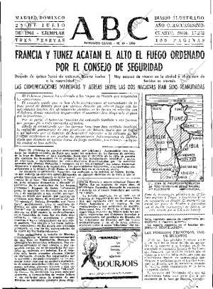 ABC MADRID 23-07-1961 página 63
