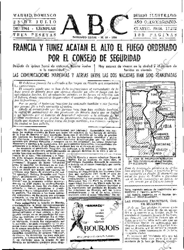 ABC MADRID 23-07-1961 página 63