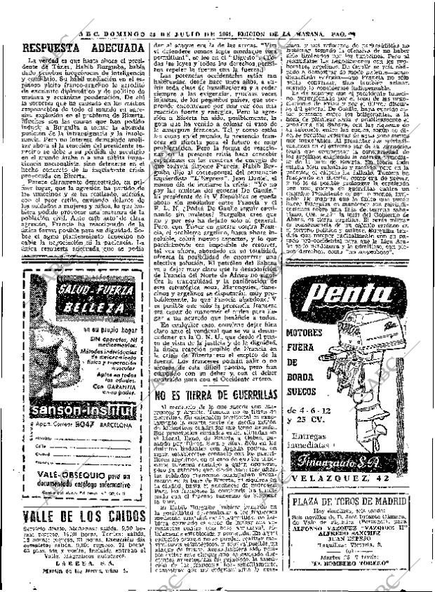 ABC MADRID 23-07-1961 página 70