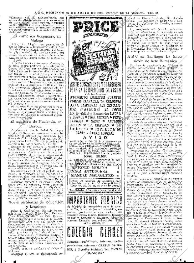 ABC MADRID 23-07-1961 página 82