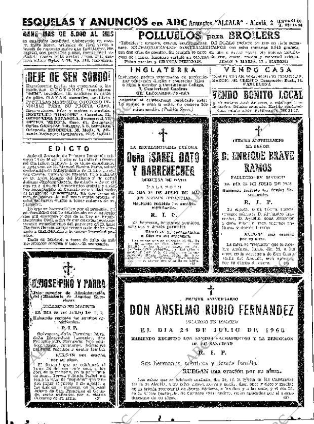 ABC MADRID 23-07-1961 página 98
