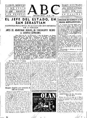 ABC MADRID 26-07-1961 página 23