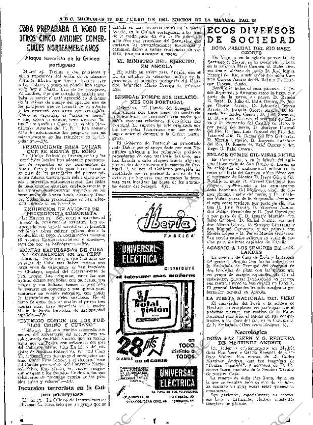 ABC MADRID 26-07-1961 página 32