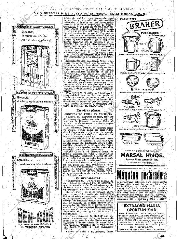 ABC MADRID 26-07-1961 página 44