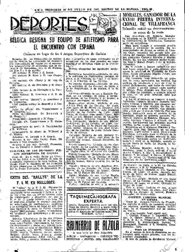 ABC MADRID 26-07-1961 página 47