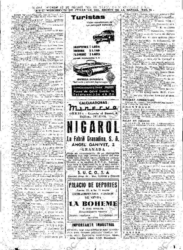 ABC MADRID 26-07-1961 página 51