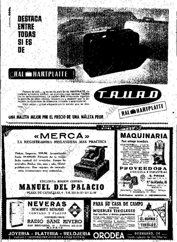 ABC MADRID 26-07-1961 página 6