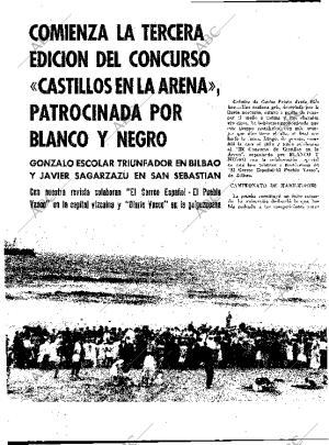 BLANCO Y NEGRO MADRID 05-08-1961 página 62