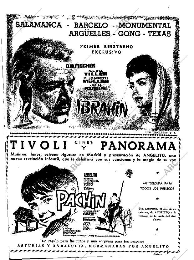 ABC MADRID 06-08-1961 página 20