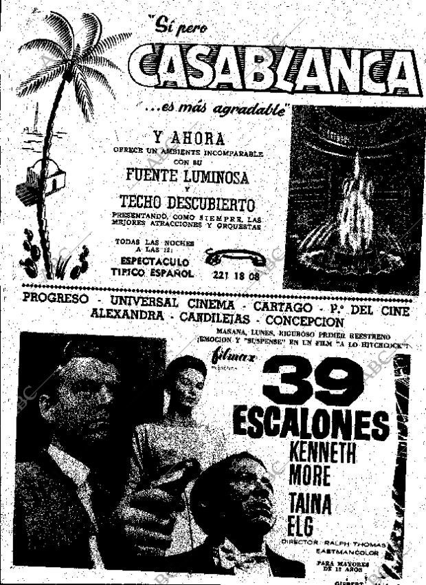 ABC MADRID 06-08-1961 página 22