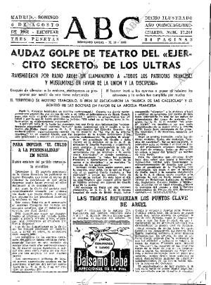ABC MADRID 06-08-1961 página 31