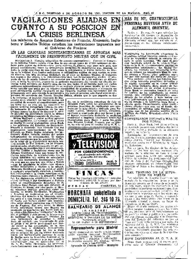 ABC MADRID 06-08-1961 página 33