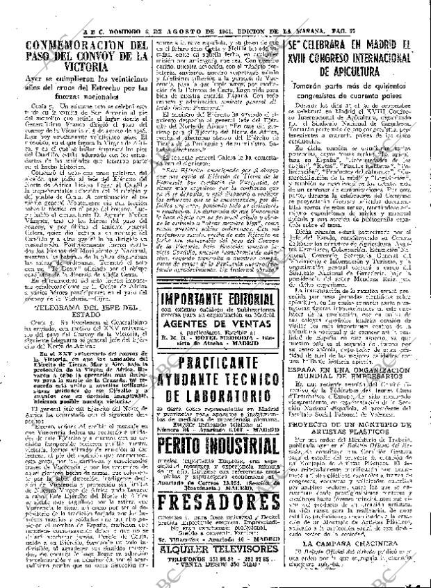 ABC MADRID 06-08-1961 página 41