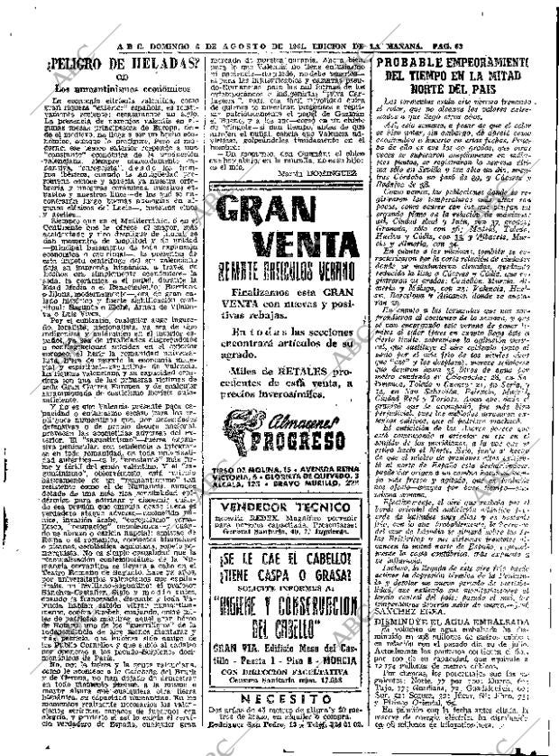 ABC MADRID 06-08-1961 página 47