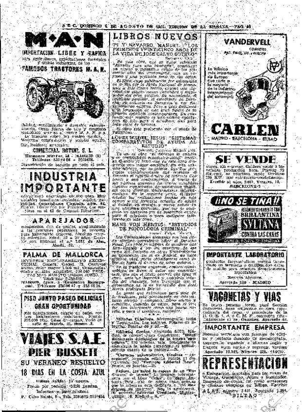 ABC MADRID 06-08-1961 página 50