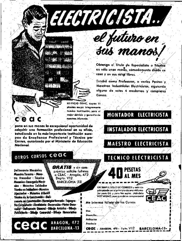 ABC SEVILLA 06-08-1961 página 16