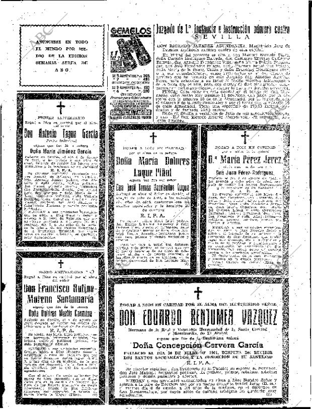 ABC SEVILLA 06-08-1961 página 53