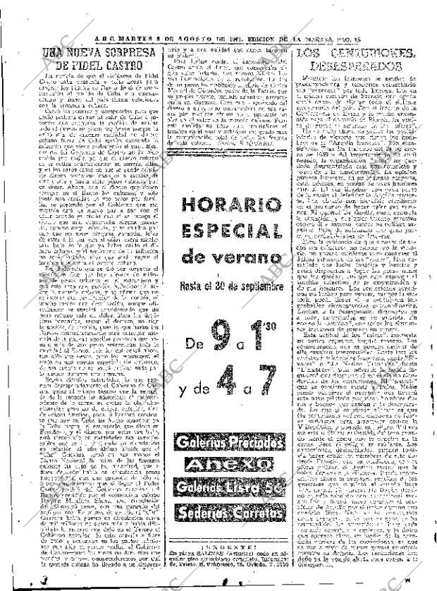 ABC MADRID 08-08-1961 página 18