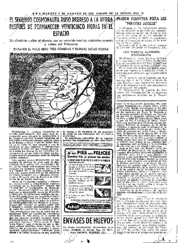 ABC MADRID 08-08-1961 página 19