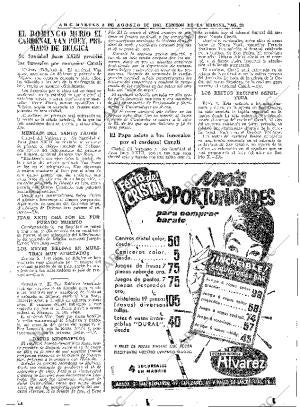 ABC MADRID 08-08-1961 página 23