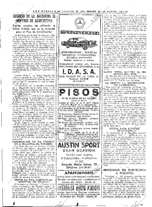 ABC MADRID 08-08-1961 página 24